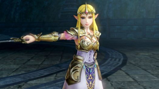 Zelda with her light rapier
