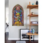 decal displayed on wall