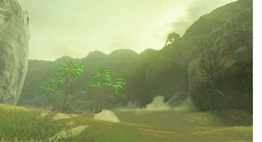 large skeleton enemy breath of the wind