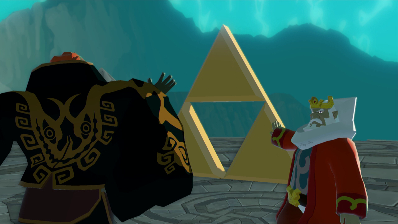 The King, Ganondorf, and the Triforce