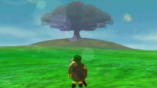 majora's mask on the moon