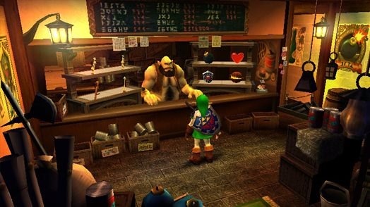 zelda shop