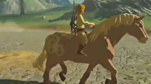 botw pink horse