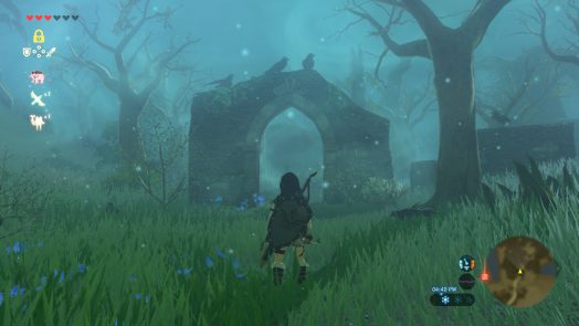 entrance of breath of the wild lost woods