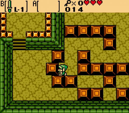 Step Four You're almost through. Now you just need to push the middle block in the leftmost column to the left.