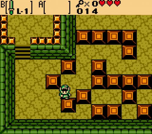 Step Five Finally push the block below you down. You can then access the chest on the dais.