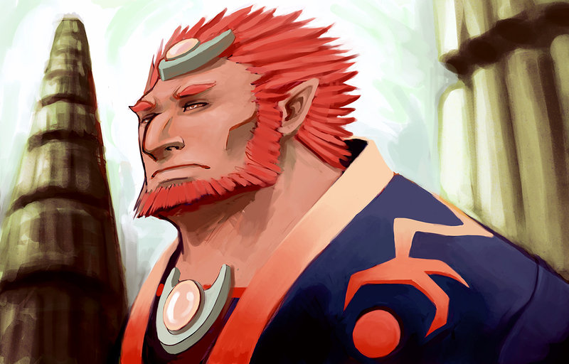 ganondorf fan art they are vast seas by vestergaard