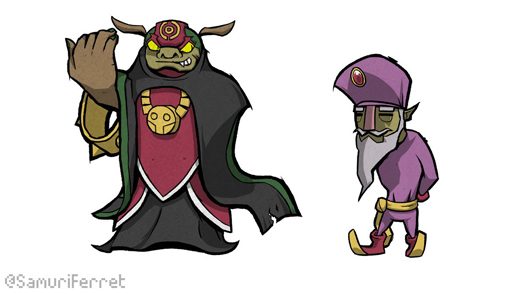 zelda cd-i wind waker style samuraiferret