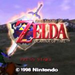 Ocarina of Time opening title