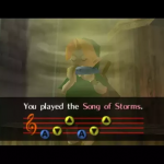 Medli's Melodies: Controlled chaotic droplets Young Link Song of Storms