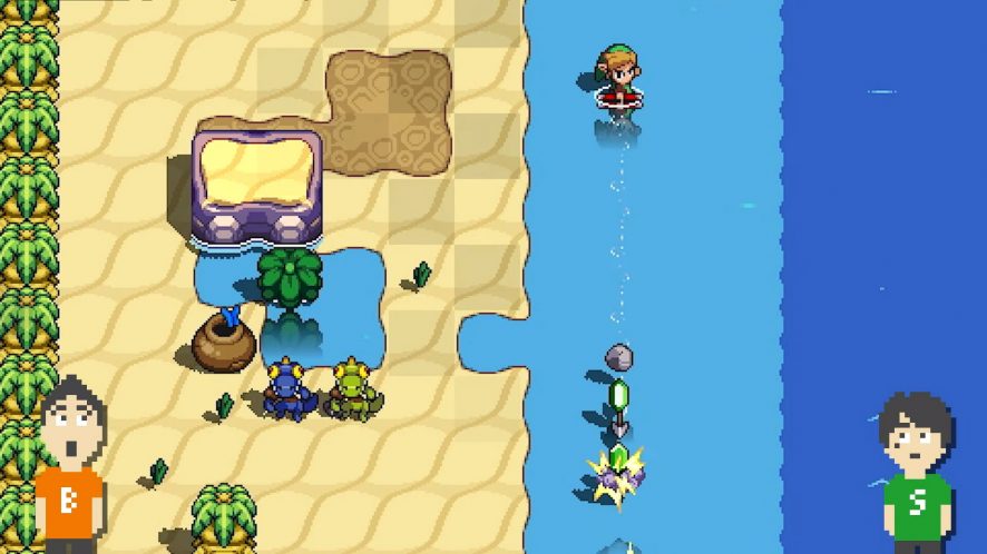 Screenshot of Cadence of Hyrule from May 31, 2019 Indie World video