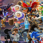 A portion of the "Everyone is Here" Smash Ultimate banner