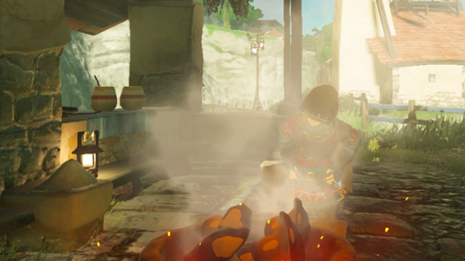 Cooking in Breath of the Wild