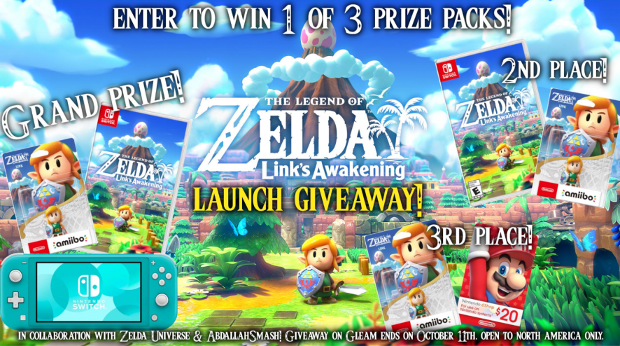links awakening giveaway with abdallah