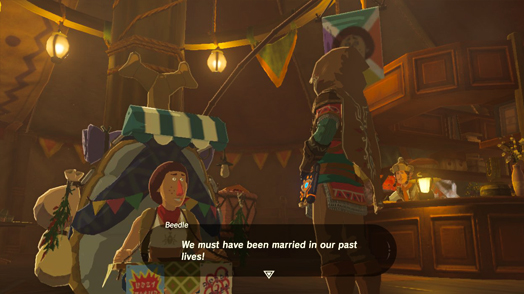 Beedle Breath of the Wild married