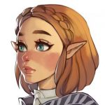 Yuga's Art Gallery: A fresh new take on Zelda Short hair Zelda featured image