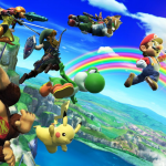 Smash Ultimate fighters image w/Game Awards trophy