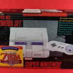 SNES With Zelda Box