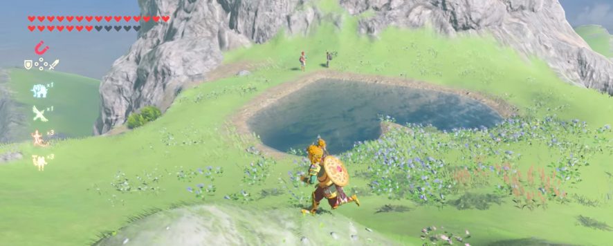 Breath of the Wild Lover's Pond BotW