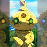 Zelda's Study: The statues of the Triangle Islands resemble Red, Yellow, and Blue Pikmin the-wind-waker-hd-triangle-islands-goddess-statue-shells