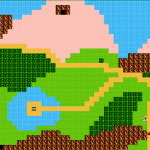 Tingle's Maps: Northwest Hyrule (Zelda II) Zelda2NorthwestHyrule