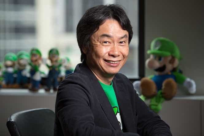Shigeru Miyamoto portrait