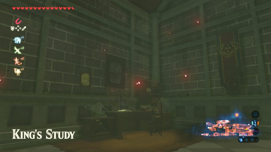 King's Study Rhoam Breath of the Wild