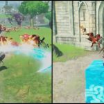 Link's attacks and abilities demonstrated during Age of Calamity TGS presentation Age-of-Calamity-Link's-Attacks