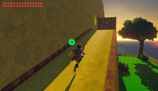 Whomp's Fortress Breath of the Wild Mod