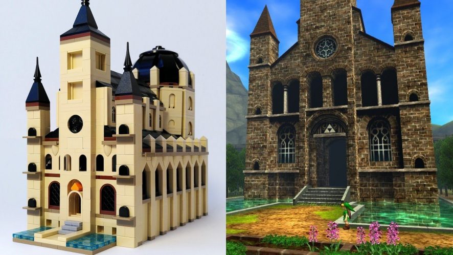 Amazing fanmade Temple of Time LEGO set now on LEGO IDEAS with