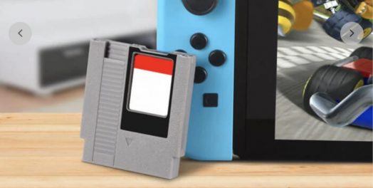 NES Switch cartridge case from Retro Fighers.