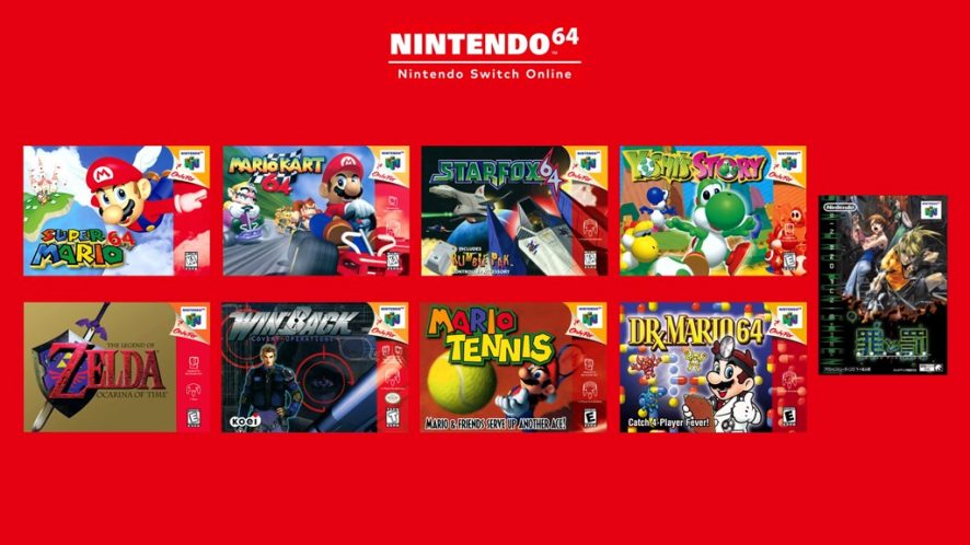 NSO 64 game lineup
