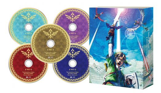 An image of the gorgeous Japan-only Skyward Sword HD CD soundtrack.