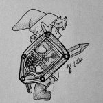 First-LoZ-Game-by-LordCherryPaw