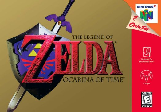 Ocarina of Time Box Art