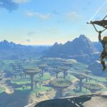 Link Glides over the land