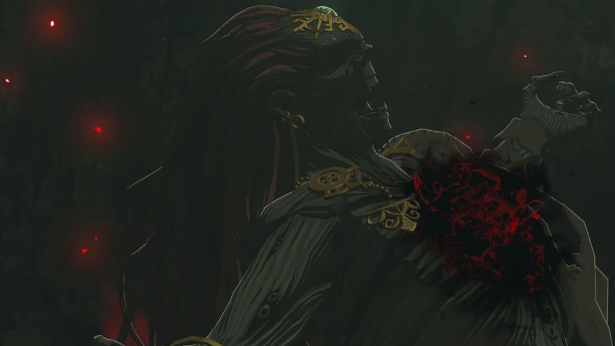 Gandondorf's Corpse rising up