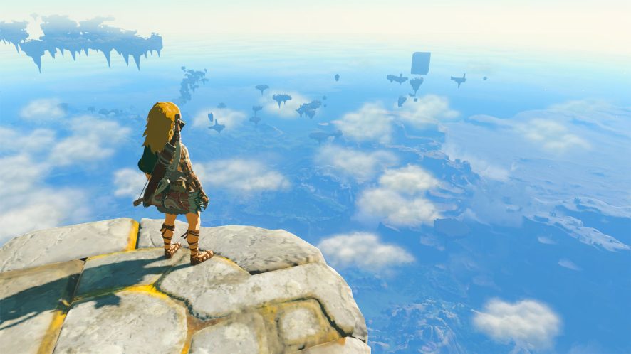 Link overlooks some new sky islands