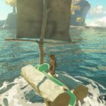 Tears of the Kingdom Director comments on player creativity Tears-of-the-Kingdom-Great-Sky-Island-sailboat