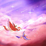 Yuga's Art Gallery: Flying through the clouds together Skyward_Flight_Leaniro