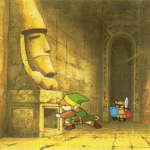 TLoZ_Link_Exploring_Dungeon_Artwork