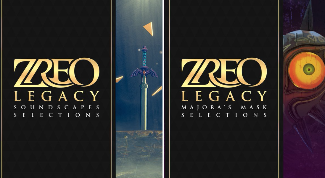 ZREO Legacy Soundscapes and Majora's Mask Selections albums now