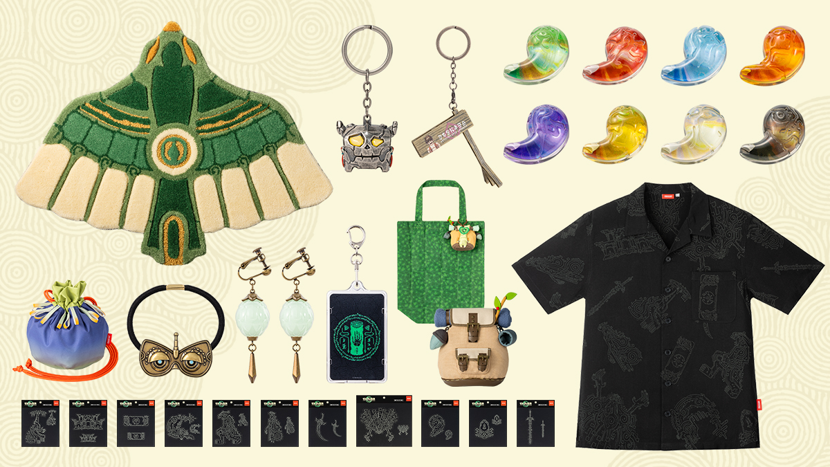 New Tears of the Kingdom merch appears in Nintendo Tokyo store