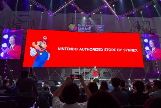 Nintendo announces partnership with Synnex to open a physical Nintendo store at the Thailand Game show 2024.