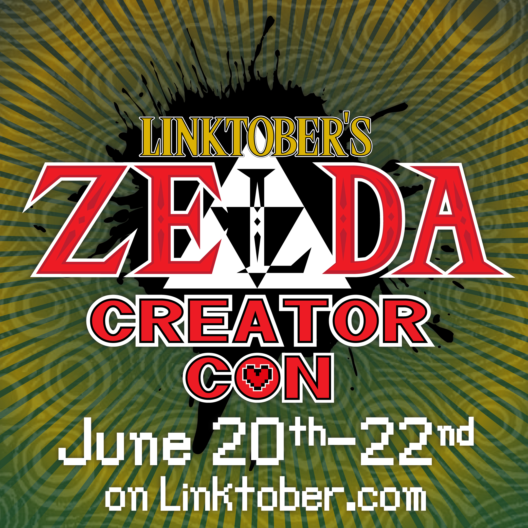 Linktober's Zelda Creator Con is happening now linktober-creator-con-2025-logo