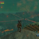 Tingle's Maps: Unmarked, unforgettable spaces across Hyrule view from mt. eldin