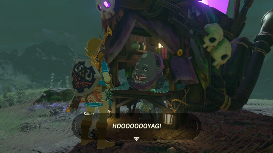 Kilton says, "HOOOOOOOYAG!"