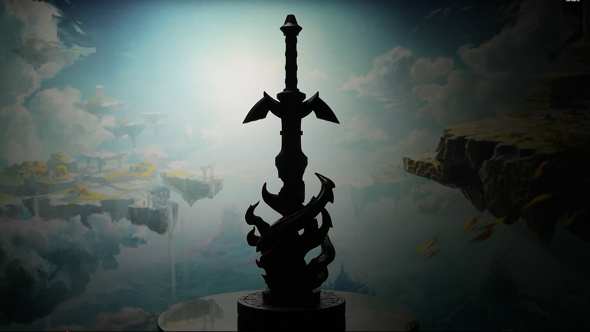 First 4 Figures is releasing a Decayed Master Sword collectible life-size statue