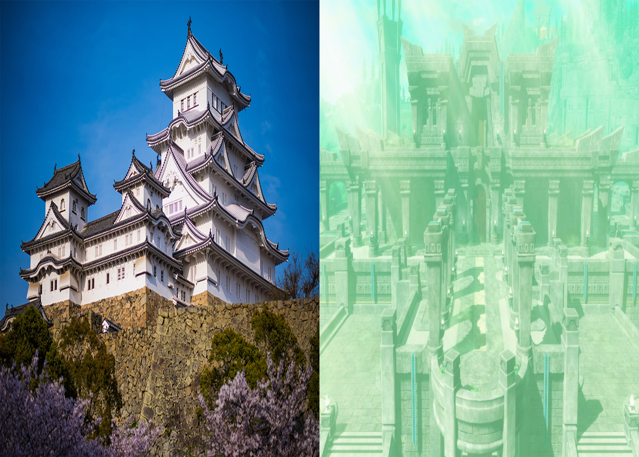 These real historical Japanese castles inspired the popular Hyrule Castle location in Breath of the Wild and Tears of the Kingdom
