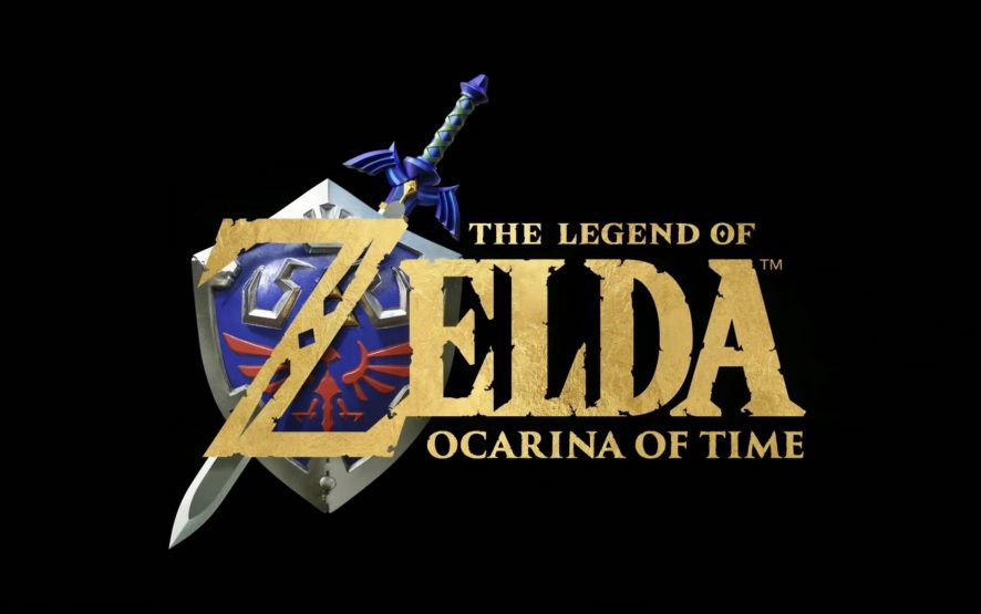 The Legend of Zelda: Ocarina of Time title card